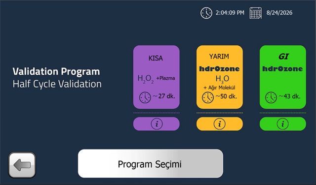 hrdOzon Menü